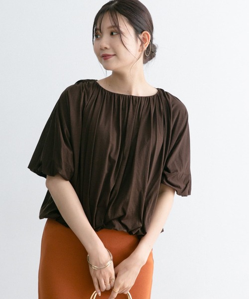 「URBAN RESEARCH ROSSO」 7分袖ブラウス FREE ホワイト レディース_画像2