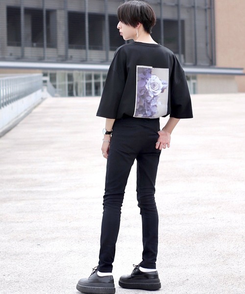 「Nilway」 7分袖Tシャツ LARGE ホワイト メンズ_画像6