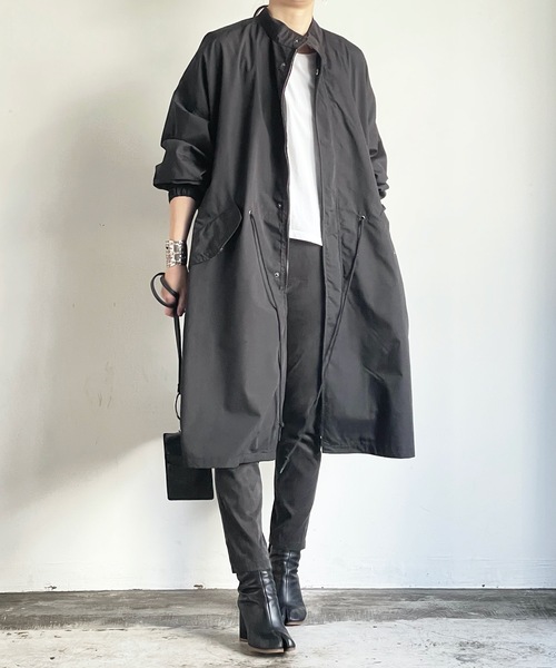 「COMMON WARE」 コート M カーキ レディース_画像3