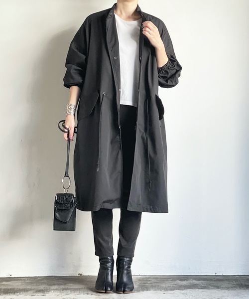 「COMMON WARE」 コート M カーキ レディース_画像4