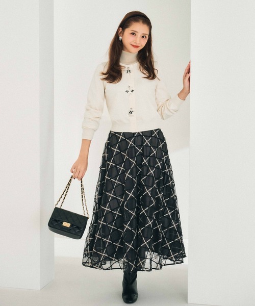 STRAWBERRY-FIELDS（ストロベリーフィールズ） カーディガン 「元宝塚