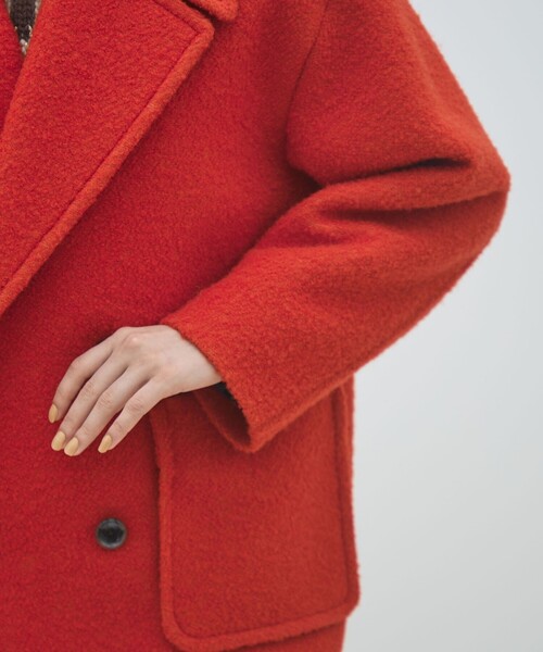 MACPHEE（マカフィー） コート アウター ブークレーボンディング