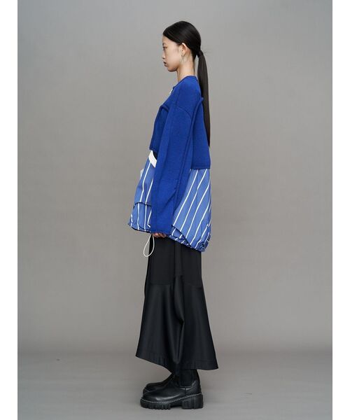 スカート WAVE ASYMMETRY SKIRT / ウェーブアシンメトリースカートの画像