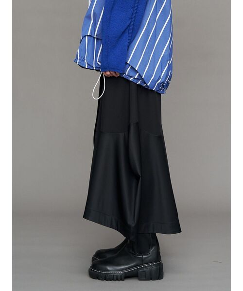 UN3D.（アンスリード） スカート WAVE ASYMMETRY SKIRT / ウェーブ