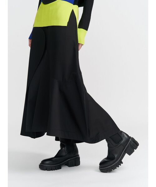 UN3D.（アンスリード） スカート WAVE ASYMMETRY SKIRT / ウェーブ