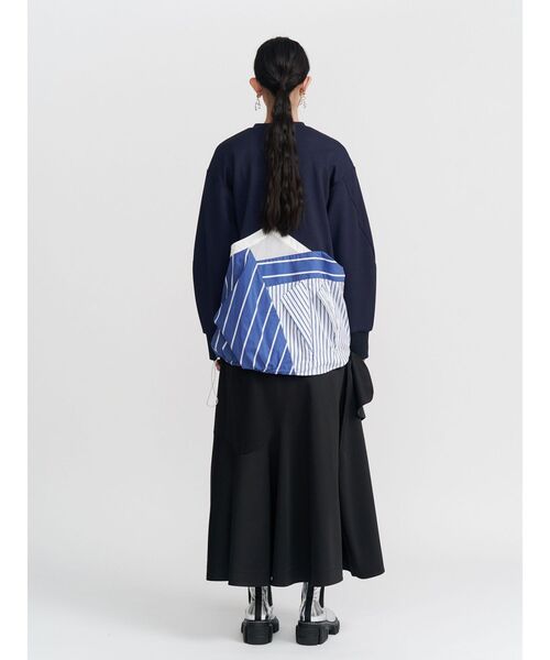 スカート WAVE ASYMMETRY SKIRT / ウェーブアシンメトリースカートの画像