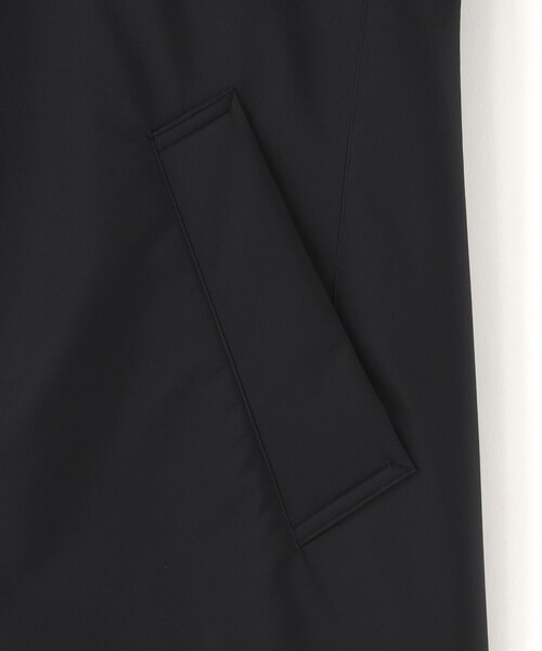ダウンジャケット ダウン 「はっ水/透湿性/防風」「BLACK OF BLACKs」スタンドカラーダウンコート メンズの画像