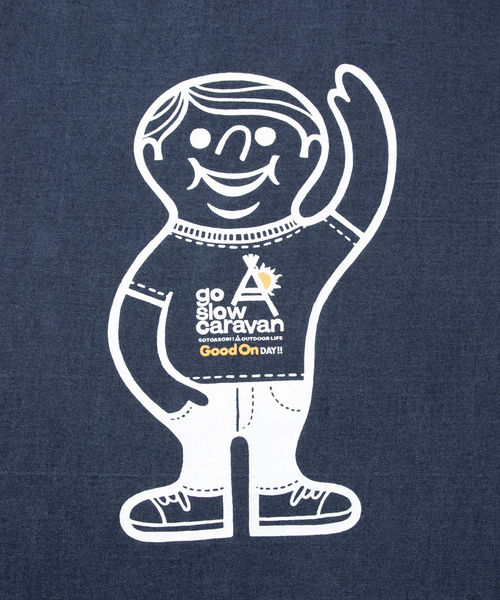 「Good On」 半袖Tシャツ X-LARGE ライトブルー メンズ_画像5