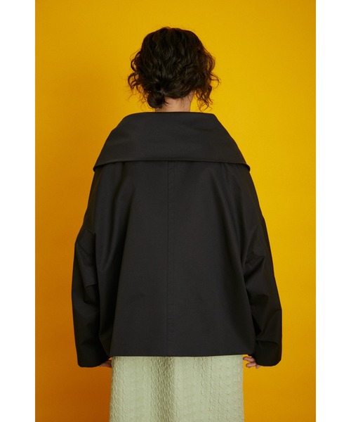 今週末までのお値下げ　Herin.cye 新品未使用　ビッグカラージャケット HeRIN.CYE ジャケット FREE カーキ レディース : ZOZOTOWN Yahoo!店