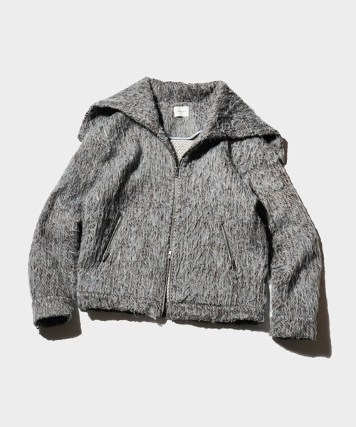 Camphor wood パーカー SAILOR COLLAR SHAGGY HOODIE / セーラーカラー