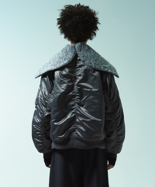 Camphor wood パーカー SAILOR COLLAR SHAGGY HOODIE / セーラーカラー