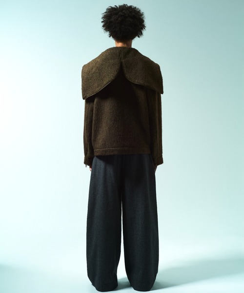 Camphor wood パーカー SAILOR COLLAR SHAGGY HOODIE / セーラーカラー