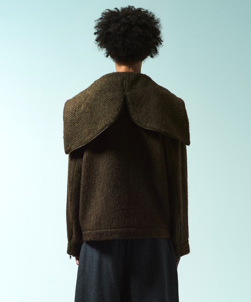 Camphor wood パーカー SAILOR COLLAR SHAGGY HOODIE / セーラーカラー