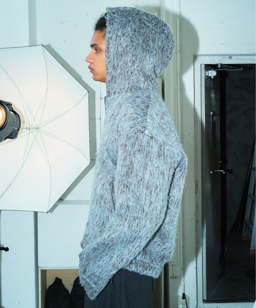 Camphor wood パーカー SAILOR COLLAR SHAGGY HOODIE / セーラーカラー