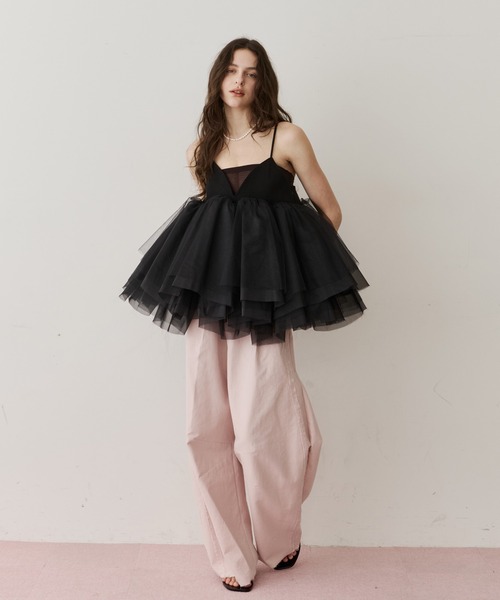 ラベルエチュード タグ付き キャミソール ballerina Camisole LA BELLE ETUDE（ラベルエチュード） キャミソール ballerina Camisole