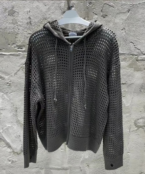 「.KOM」 ジップアップパーカー FREE アイボリー メンズ_画像8