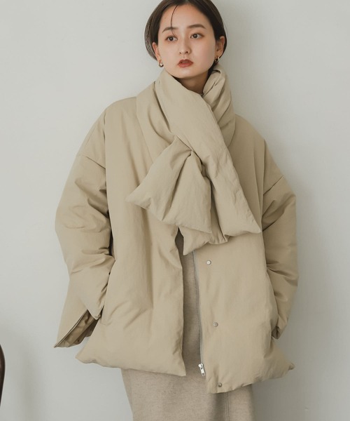 SENSE OF PLACE by URBAN RESEARCH ダウンジャケット SMALL ベージュ