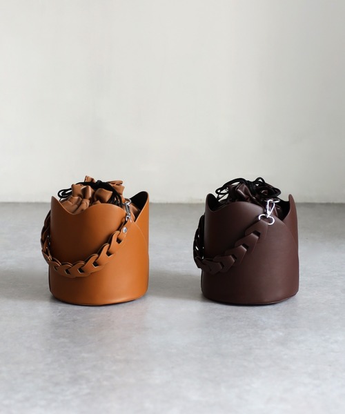 「Riberry」 2WAYバッグ FREE ダークブラウン レディース_画像2