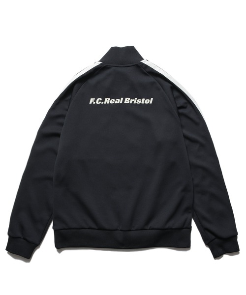 【美品】FCRB TRAINING TRACK JACKET 黒 XL F.C.Real Bristol（エフシーレアルブリストル） ブルゾン アウター
