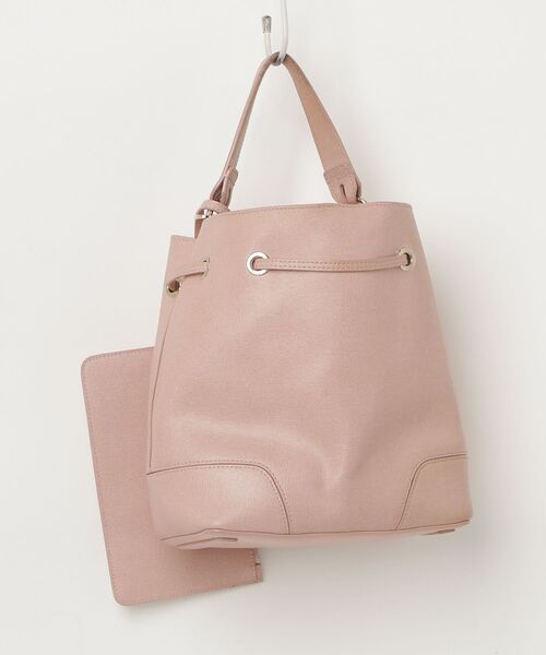 「FURLA」 ワンポイントハンドバッグ - ピンク レディース_画像2