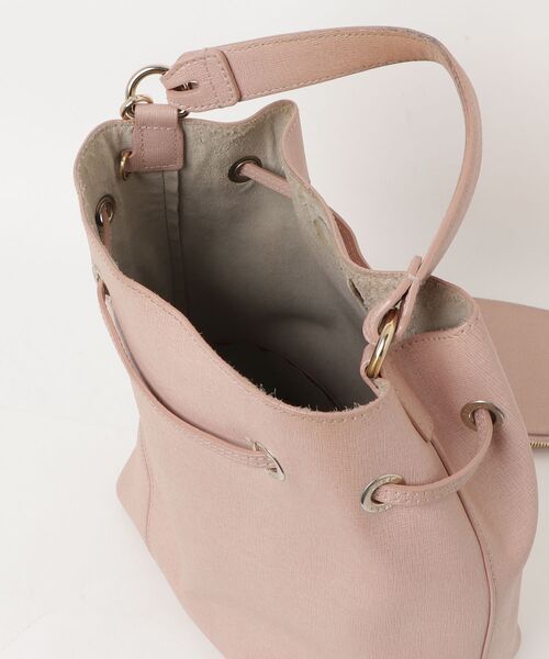 「FURLA」 ワンポイントハンドバッグ - ピンク レディース_画像4