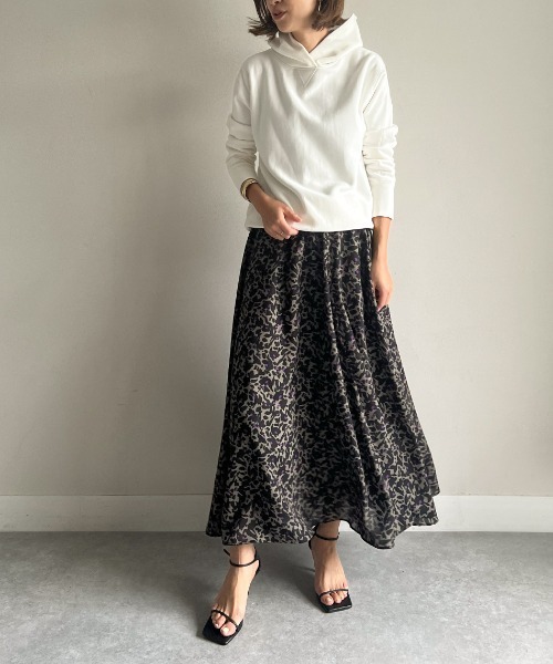 「MICA&DEAL」 プルオーバーパーカー 38 ネイビー レディース_画像3