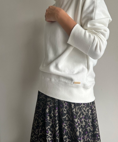 「MICA&DEAL」 プルオーバーパーカー 38 ネイビー レディース_画像7