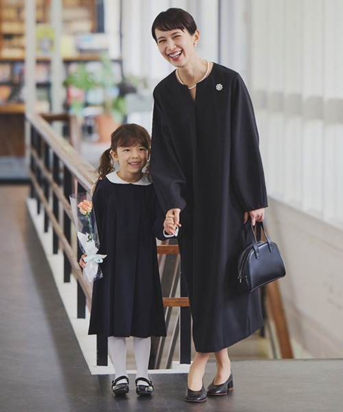 studio CLIP（スタディオクリップ） ワンピース 「WEB限定」キーネック