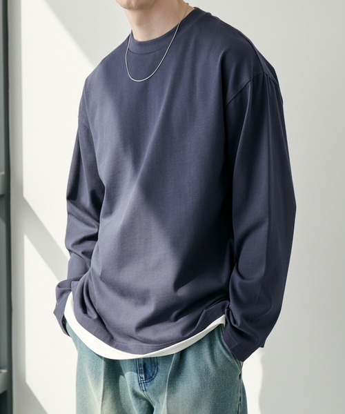 EASENCE tシャツ 「EASENCE」ボックスシルエット サイドスリット