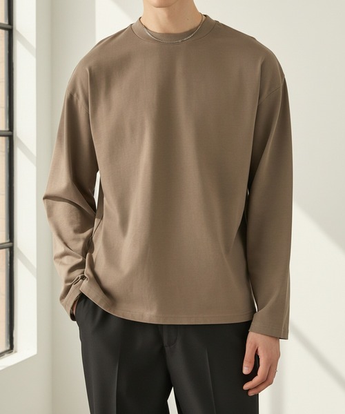 EASENCE tシャツ 「EASENCE」ボックスシルエット サイドスリット