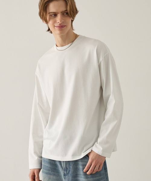 EASENCE tシャツ 「EASENCE」ボックスシルエット サイドスリット