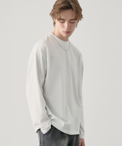 EASENCE tシャツ 「EASENCE」ボックスシルエット サイドスリット