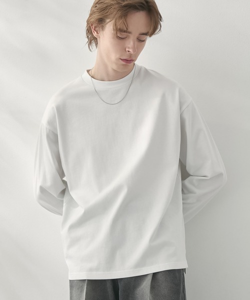 EASENCE tシャツ 「EASENCE」ボックスシルエット サイドスリット