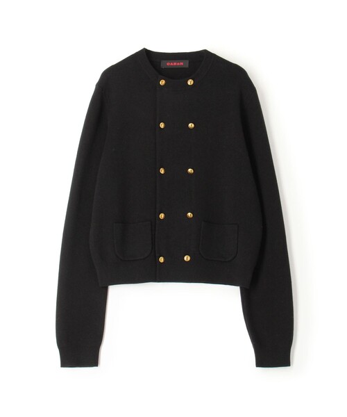 CAbaN ブラック カーディガン XS CABaN（キャバン） ニットカーディガン FREE ブラック レディース
