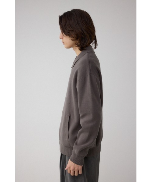 AZUL BY MOUSSY（アズールバイマウジー） カーディガン ジップアップ襟