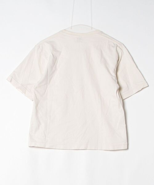 「6」 半袖Tシャツ - ベージュ レディース_画像2