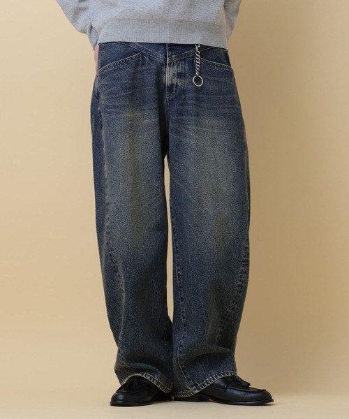 RAGEBLUE（レイジブルー） ワイドパンツ ジーンズ 12oz Barrel Leg