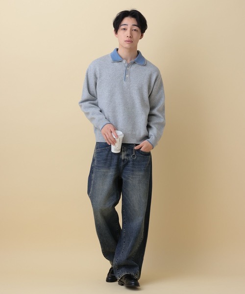 RAGEBLUE（レイジブルー） ワイドパンツ ジーンズ 12oz Barrel Leg