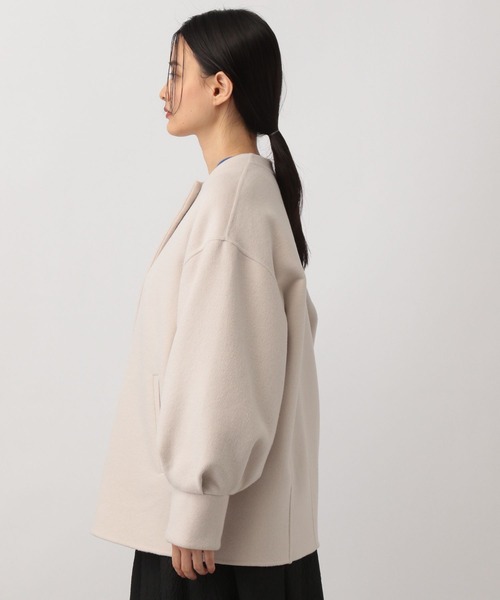 「A part by」 ノーカラーコート FREE グレー系その他 レディース_画像9