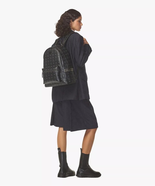MCM リュック small medium ブラック MCM（エムシーエム） デイバック リュック MCM/エムシーエム/Stark