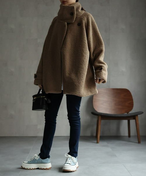 「sakishimatokyo」 コート FREE ブラック レディース_画像2