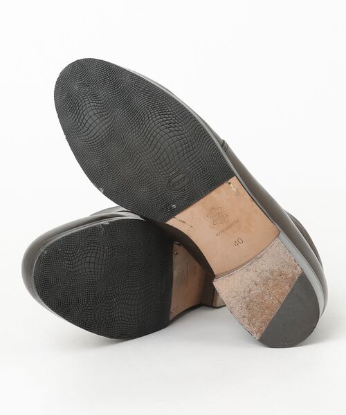 「PADRONE」 レザーシューズ 40 ダークブラウン メンズ_画像3