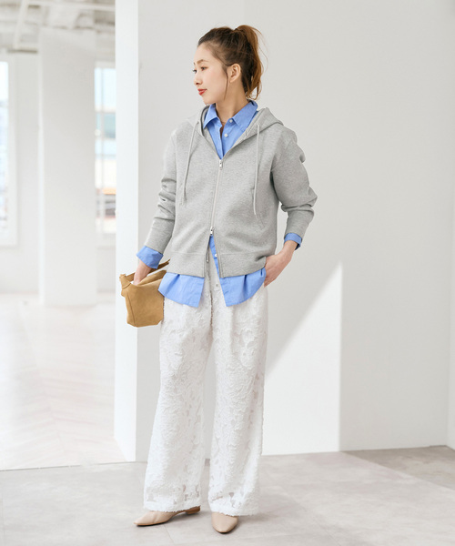Spick&Span(スピック アンド スパン) パーカー 「新色有り / 追加 Spick&Span(スピック アンド スパン) パーカー 「新色有り / 追加