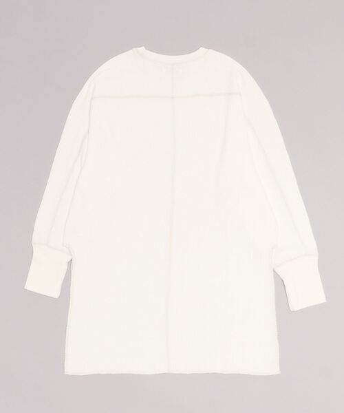 「BEAMS BOY」 長袖カットソー ONE SIZE オフホワイト レディース_画像2