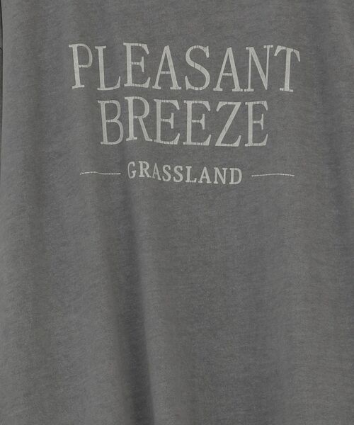 「AMERICAN HOLIC」 長袖ワンピース L チャコールグレー レディース_画像7