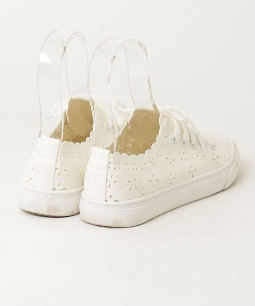 「Miniministore」 ローカットスニーカー 23.5cm ホワイト レディース_画像2