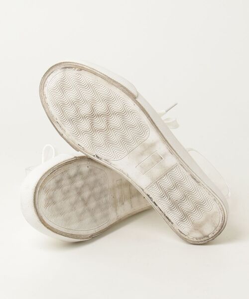 「Miniministore」 ローカットスニーカー 23.5cm ホワイト レディース_画像3