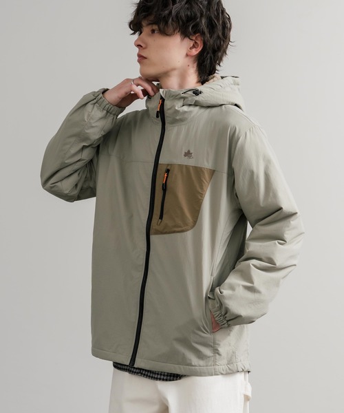 「LOGOS」 マウンテンパーカー M ダークグリーン メンズ_画像8