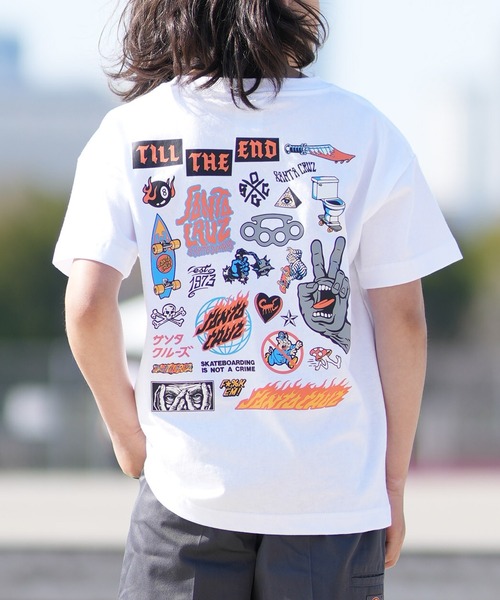 SANTA CRUZ（サンタクルーズ） tシャツ 26MS606-42 キッズ Tシャツ
