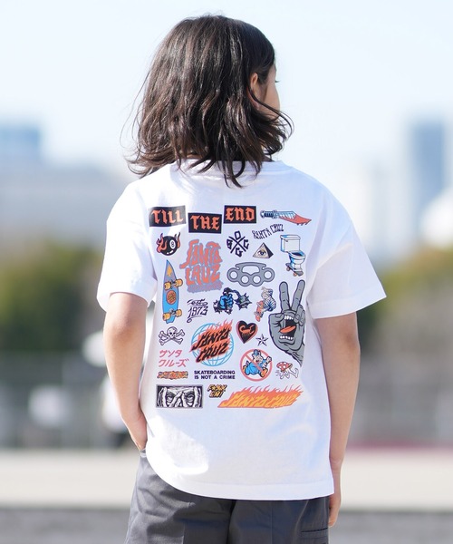 SANTA CRUZ（サンタクルーズ） tシャツ 26MS606-42 キッズ Tシャツ